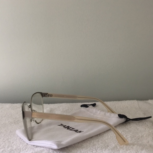 Large vintage style metal optical frames - Picture 3 of 4